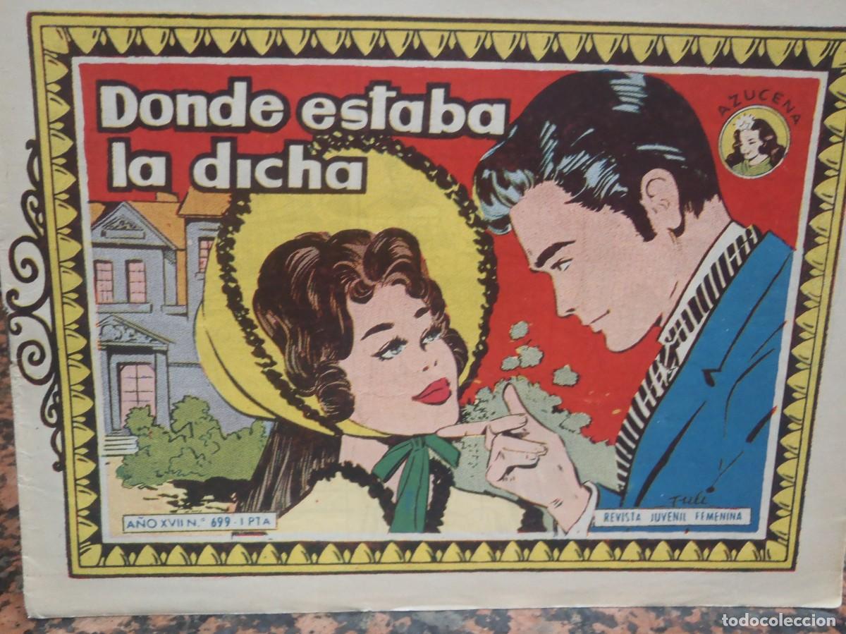 Tebeos: AZUCENA - N&ordm; 699 - TORAY - ORIGINAL - Foto 1