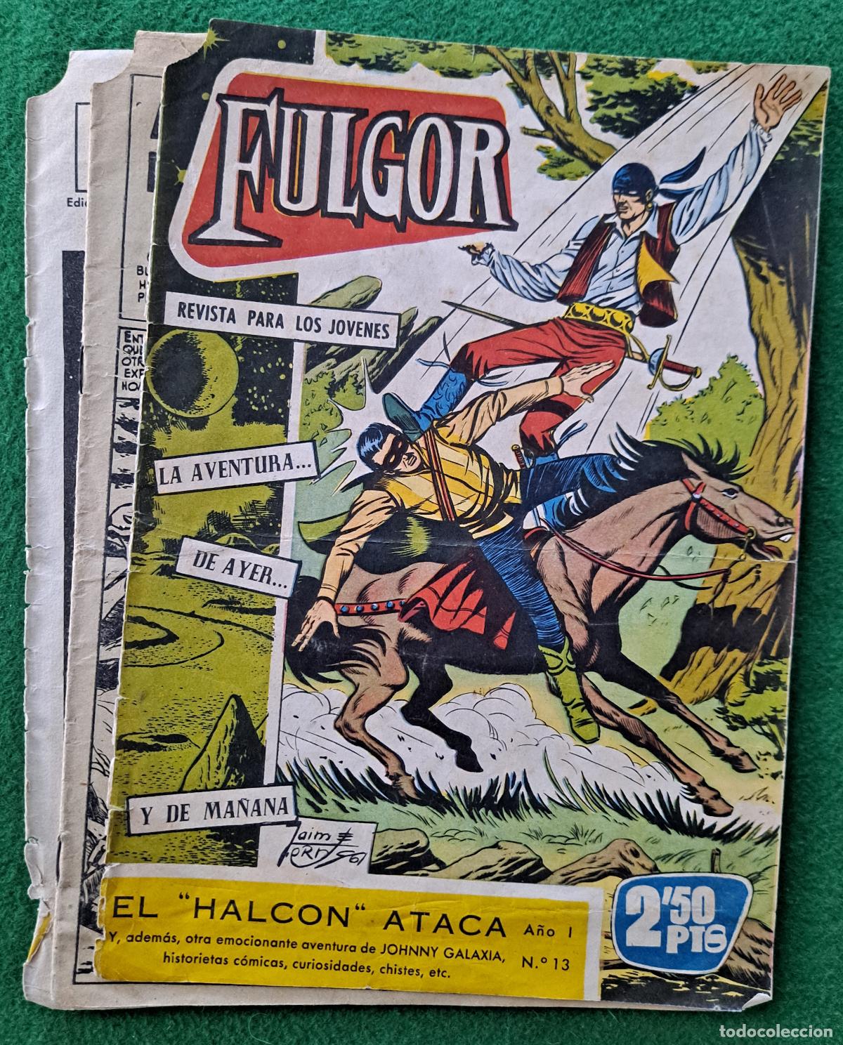 Tebeos: RW TEBEO FULGOR N&ordm; 13 EL HALCON ATACA TBO250 - Foto 1