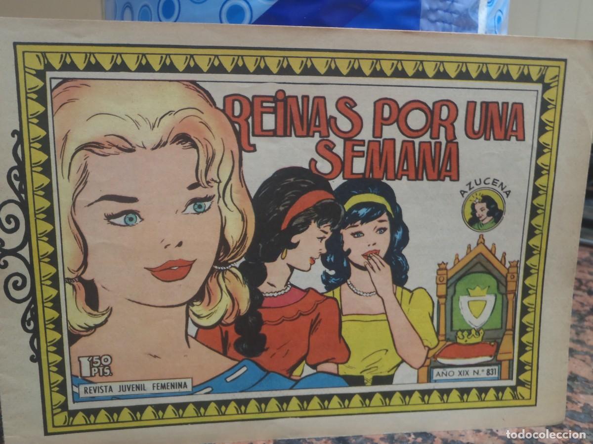 Tebeos: AZUCENA - N&ordm; 831 - TORAY - ORIGINAL - Foto 1