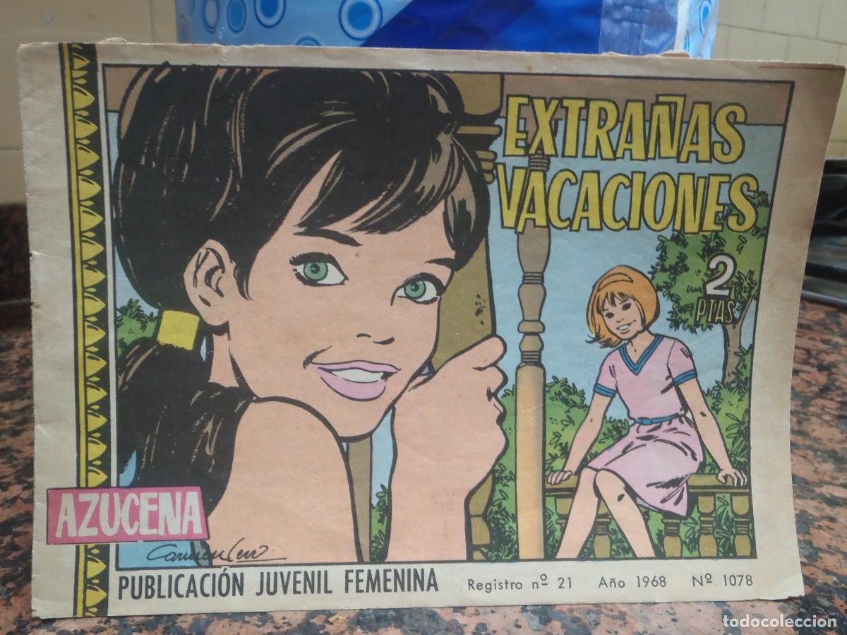 Tebeos: AZUCENA - N&ordm; 1078 - TORAY - ORIGINAL - Foto 1