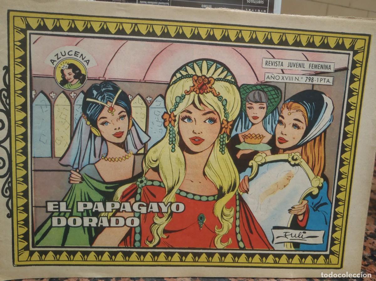Tebeos: AZUCENA - N&ordm; 798 - TORAY - ORIGINAL - Foto 1