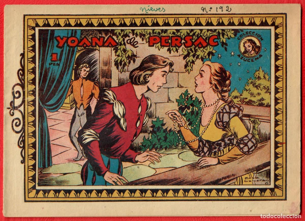 Tebeos: Colecci&oacute;n Azucena &ndash; Yoana de Persac &ndash; Ediciones Toray &ndash; N&uacute;m. 192 - Foto 1