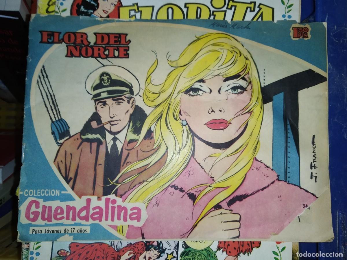 Tebeos: Colecci&oacute;n Guendalina - Flor del Norte N&ordm; 34 - Foto 1
