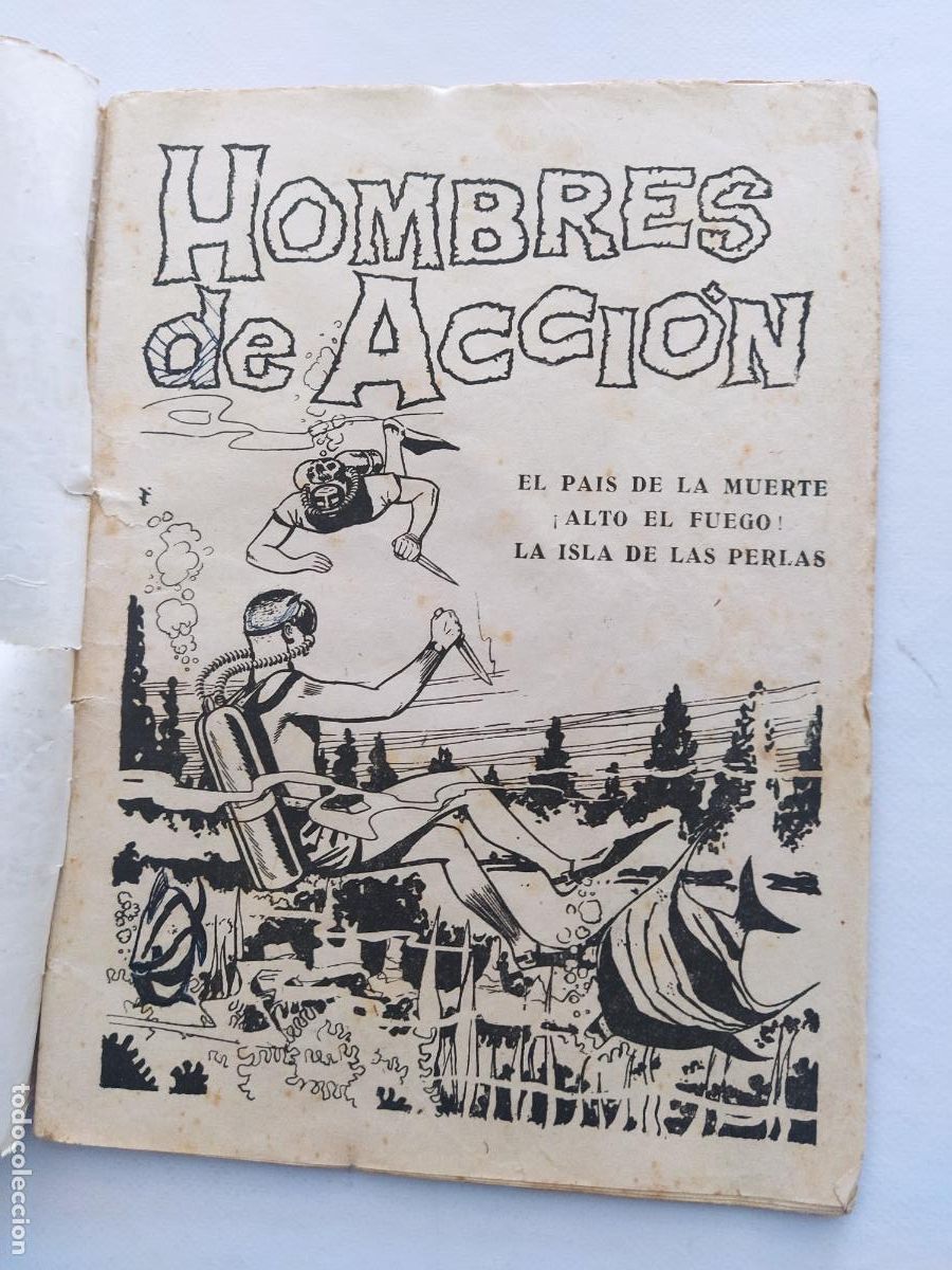 Tebeos: HOMBRES DE ACCION N&ordm; 1 - TORAY (ID1) - Foto 3