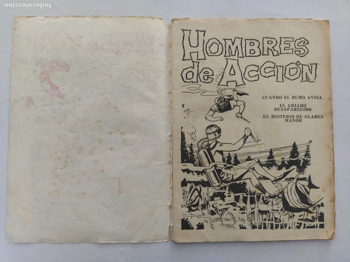 Tebeos: HOMBRES DE ACCION N&ordm; 5 - TORAY (ID1) - Foto 2