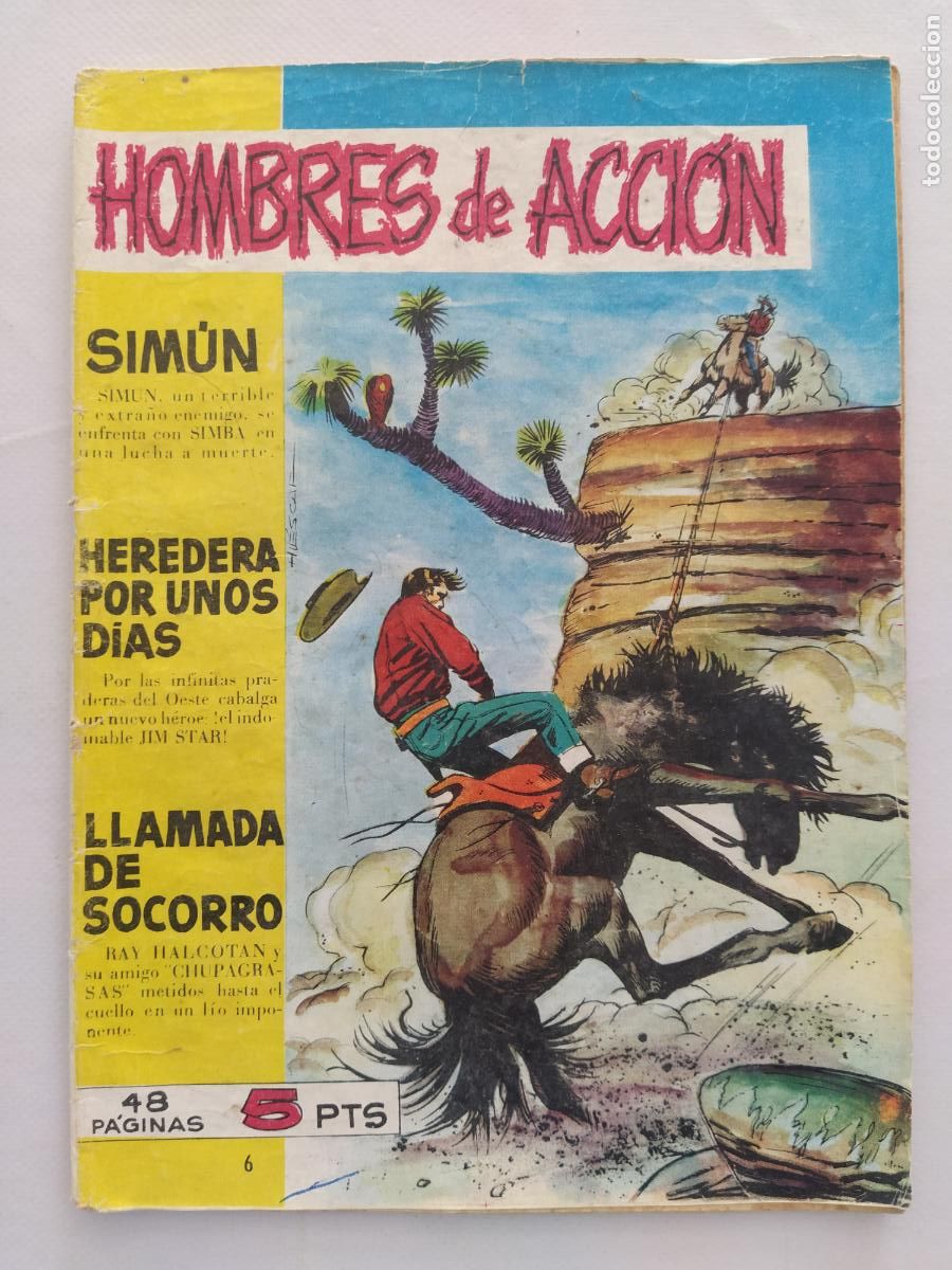 Tebeos: HOMBRES DE ACCION N&ordm; 6 - TORAY (ID1) - Foto 1