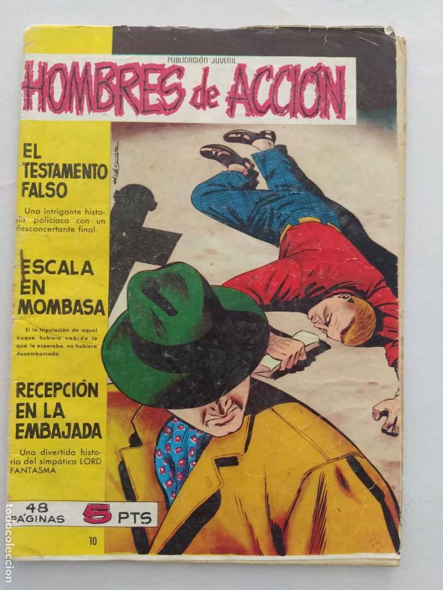 Tebeos: HOMBRES DE ACCION N&ordm; 10 - TORAY (ID1) - Foto 1