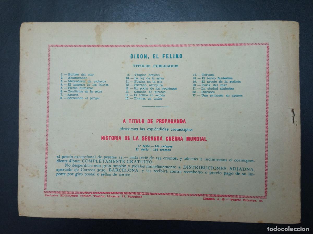 Tebeos: DIXON EL FELINO, N&ordm; 23 - Foto 2