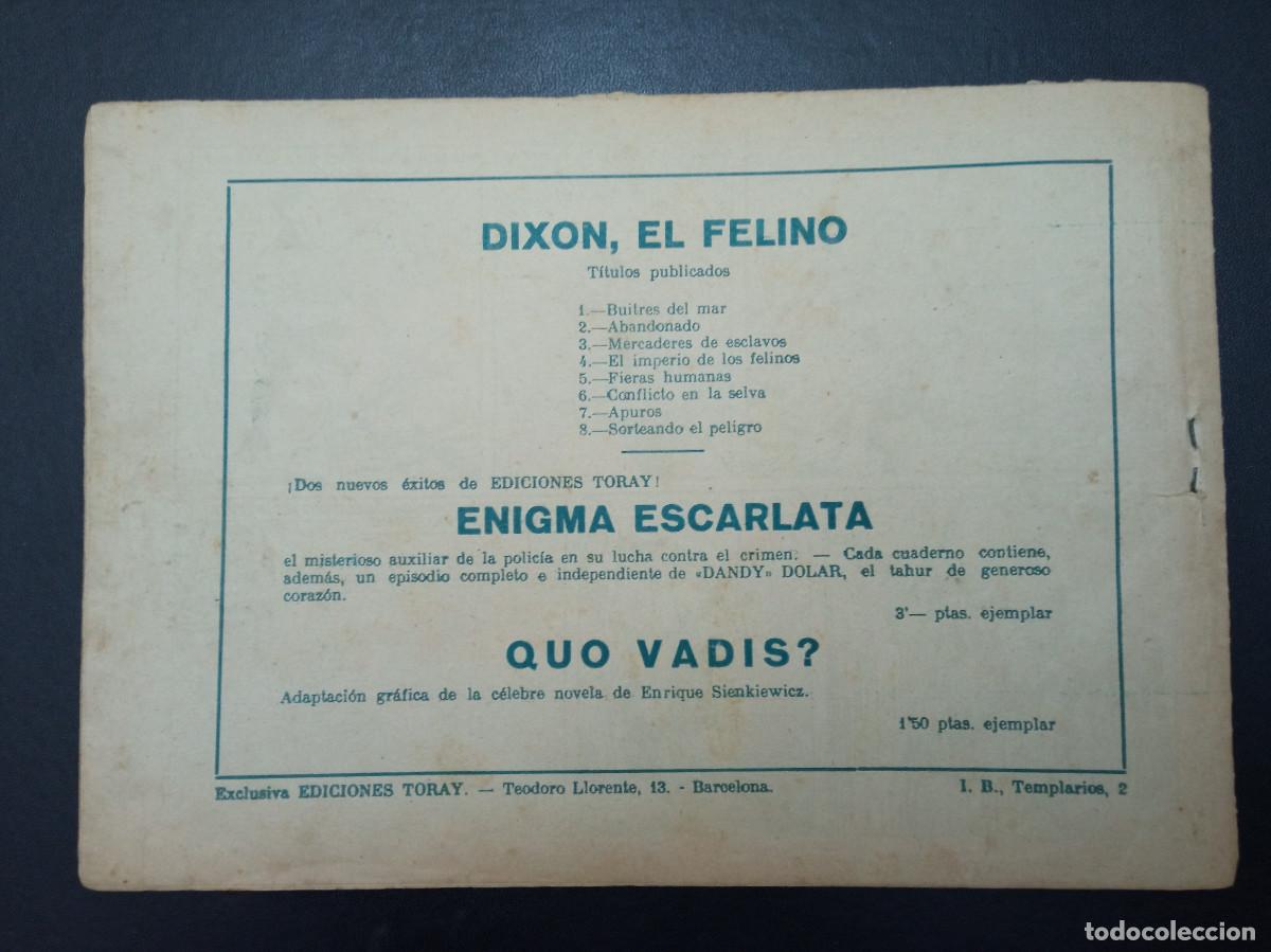 Tebeos: DIXON EL FELINO, N&ordm; 8 - Foto 2