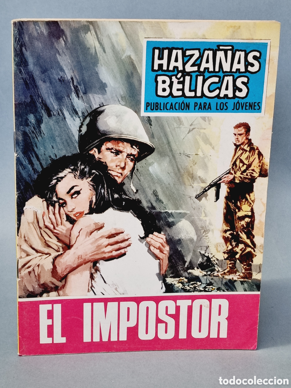 Tebeos: EXCELENTE ESTADO HAZA&Ntilde;AS BELICAS 200 EL IMPOSTOR EDICIONES TORAY - Foto 1