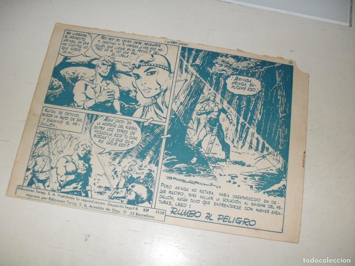 Tebeos: KATAN 5 LA GRAN LUCHA,(DE 48).TORAY,1960 - Foto 2