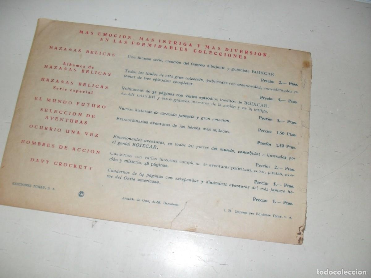Tebeos: SIGUR EL VIKINGO 4 FUGA DRAMATICA,(DE 33).TORAY,1958 - Foto 2