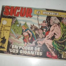 Tebeos: SIGUR EL VIKINGO 2 EN PODER DE LOS GIGANTES,(DE 33).TORAY,1958