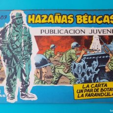 Tebeos: HAZAÑAS BELICAS, Nº 287, EDICIONES TORAY.
