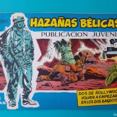 Tebeos: HAZAÑAS BELICAS, Nº 297, EDICIONES TORAY.