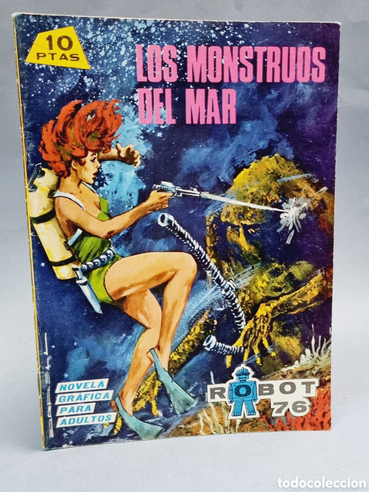 Tebeos: EXCELENTE ESTADO ROBOT 76 LOS MONSTRUOS DEL MAR 15 EDITORIAL TORAY - Foto 1