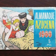 Tebeos: ALMANAQUE AZUCENA 1966 (MARÍA PASCUAL, CARMEN GUERRA, JOSEFINA, JORDI NABAU, ROSA GALCERÁN)
