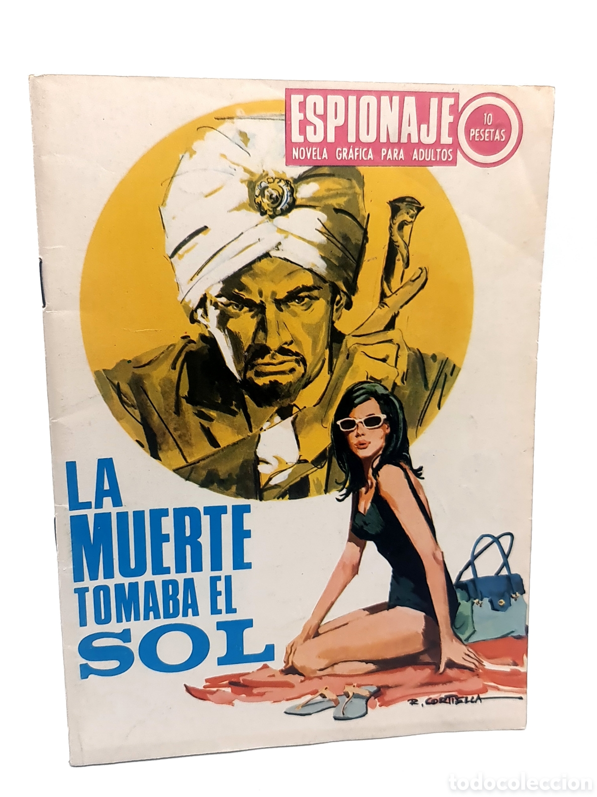 Tebeos: EXCELENTE ESTADO ESPIONAJE 66 LA MUERTE TOMABA EL SOL TORAY GRAPA - Foto 1