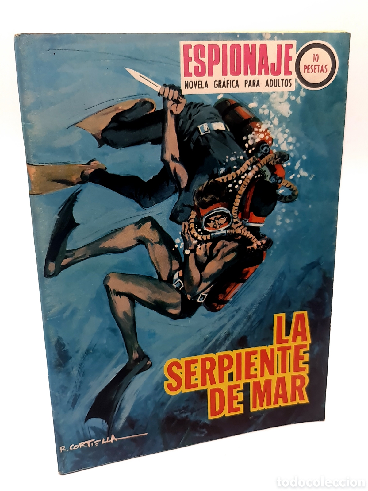 Tebeos: EXCELENTE ESTADO ESPIONAJE 60 LA SERPIENTE DE MAR TORAY GRAPA - Foto 1