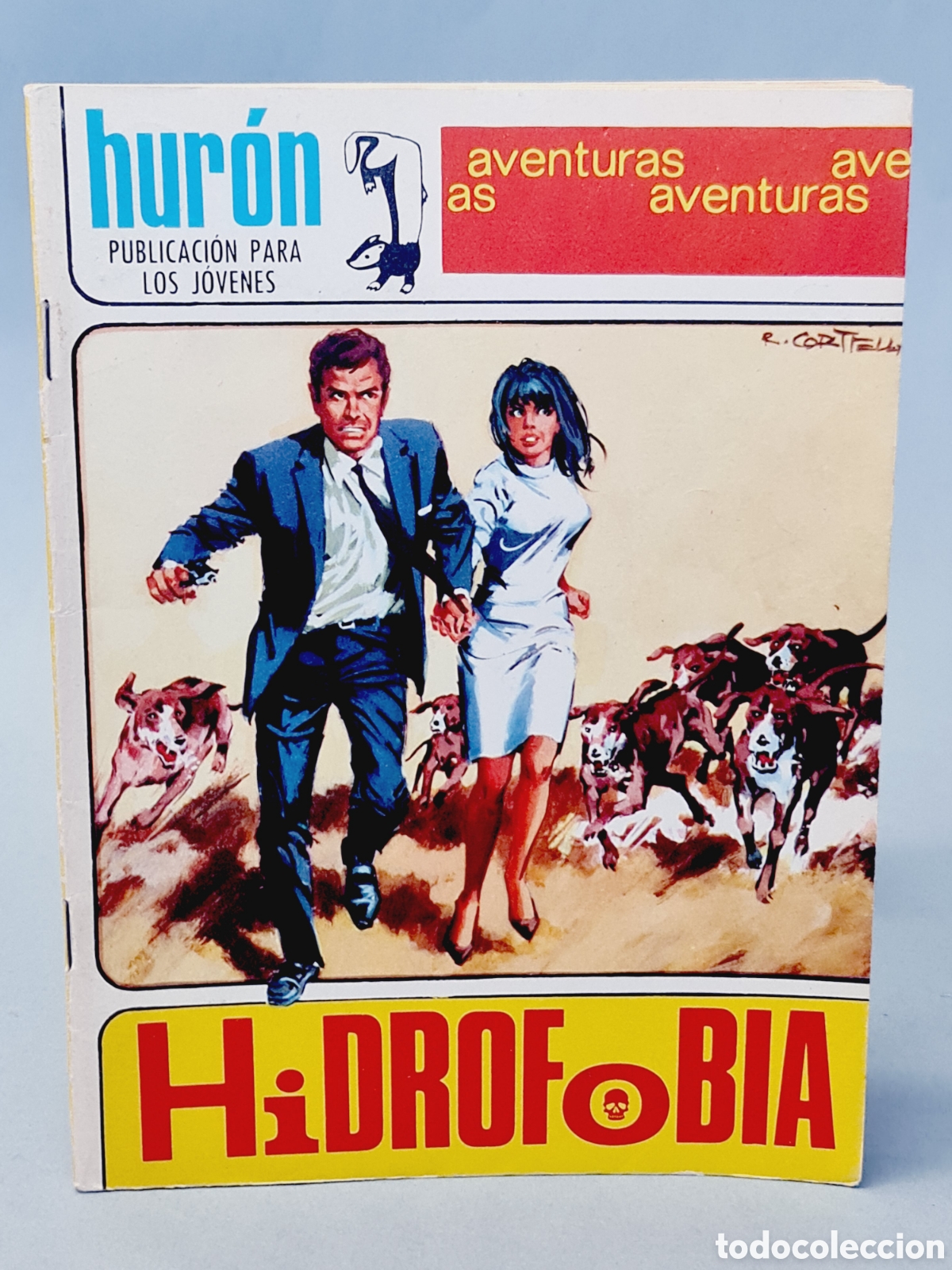 Tebeos: EXCELENTE ESTADO HURON 52 HIDROFOBIA EDICIONES TORAY - Foto 1
