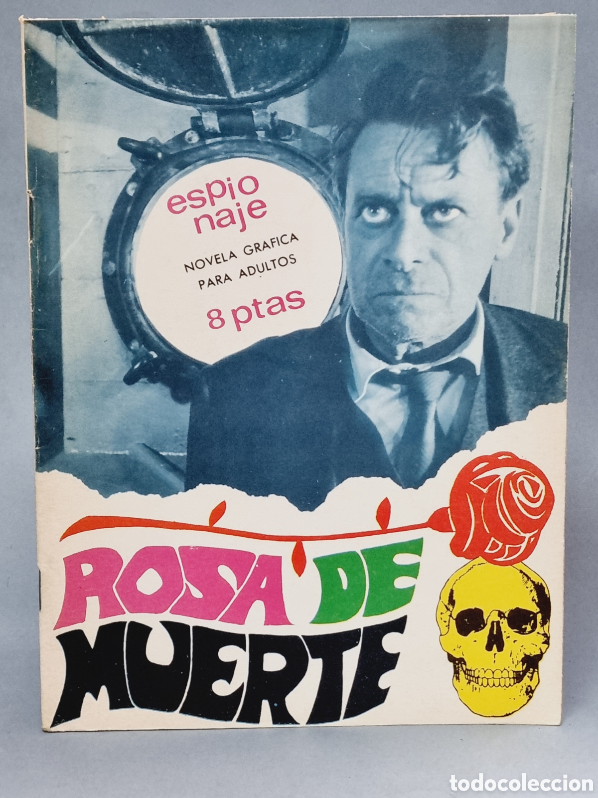 Tebeos: EXCELENTE ESTADO ESPIONAJE ROSA DE MUERTE 55 EDICIONES TORAY - Foto 1