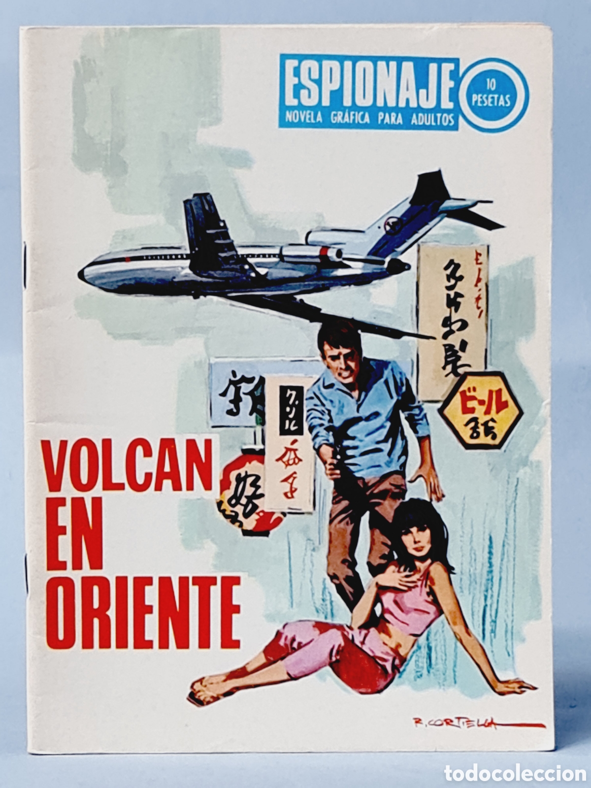 Tebeos: EXCELENTE ESTADO ESPIONAJE 67 VOLCAN EN ORIENTE TORAY - Foto 1