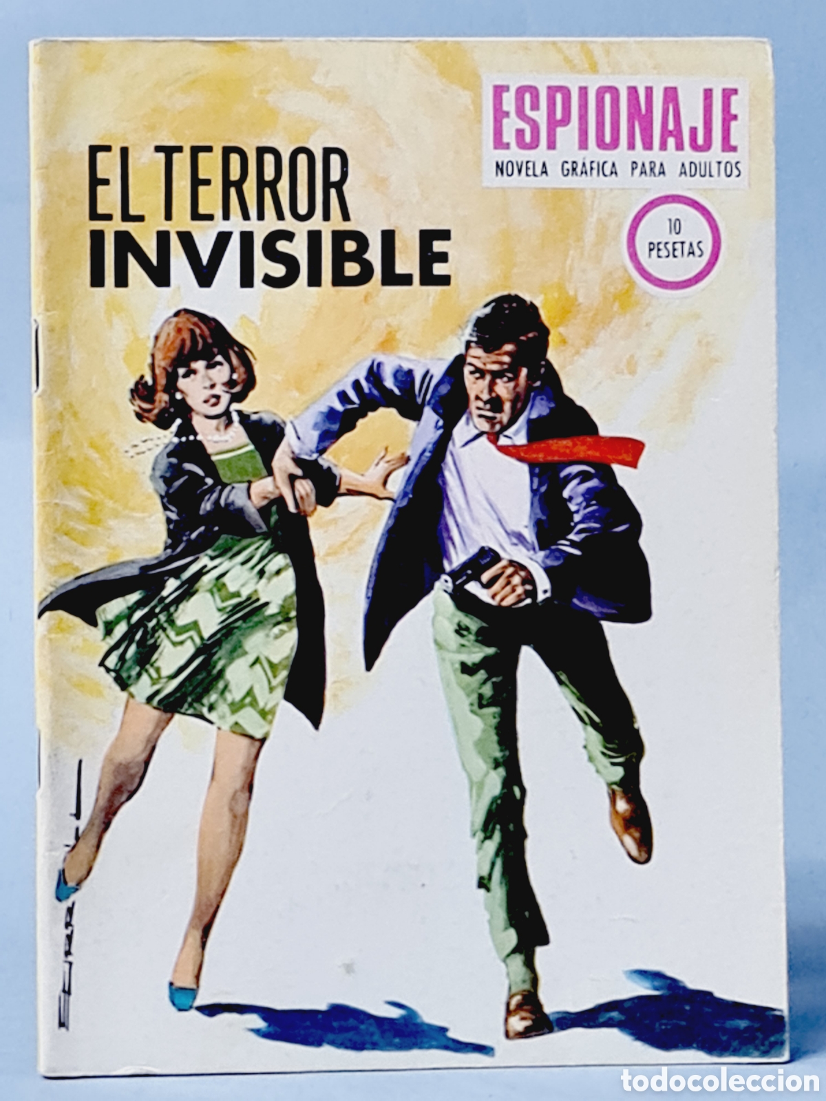 Tebeos: EXCELENTE ESTADO ESPIONAJE 70 EL TERROR INVISIBLE TORAY - Foto 1