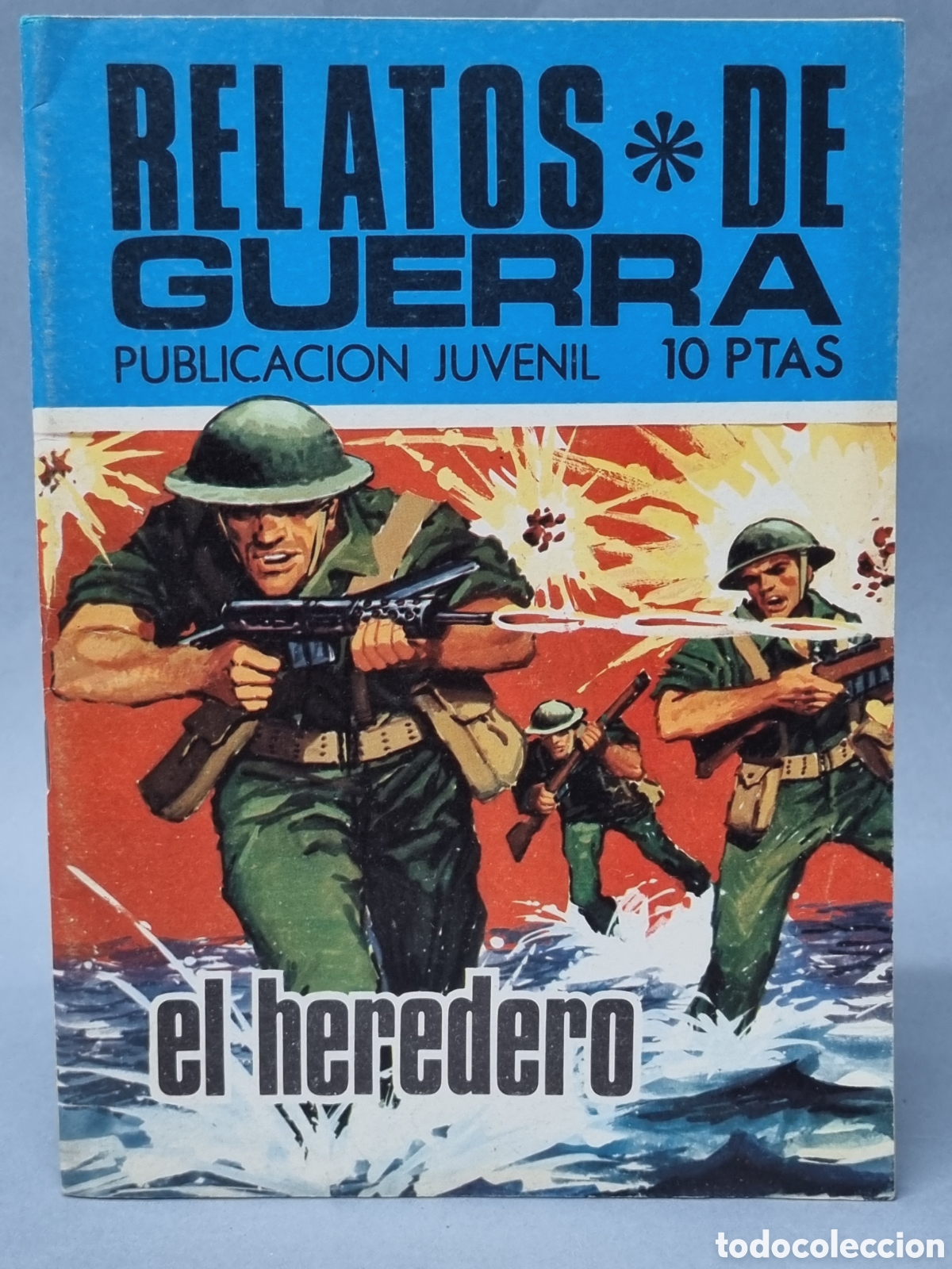Tebeos: EXCELENTE RELATOS DE GUERRA EL HEREDERO 196 EDICIONES TORAY - Foto 1