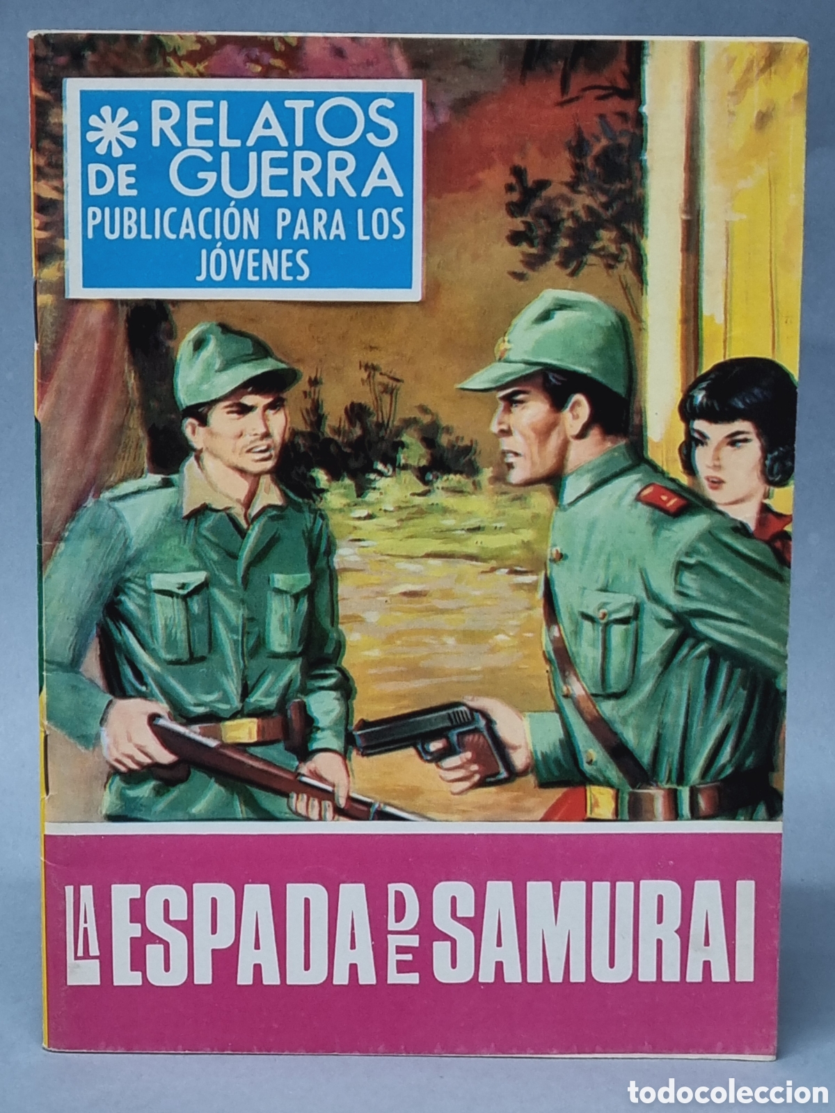 Tebeos: EXCELENTE RELATOS DE GUERRA LA ESPADA DE SAMURAI 156 EDICIONES TORAY - Foto 1