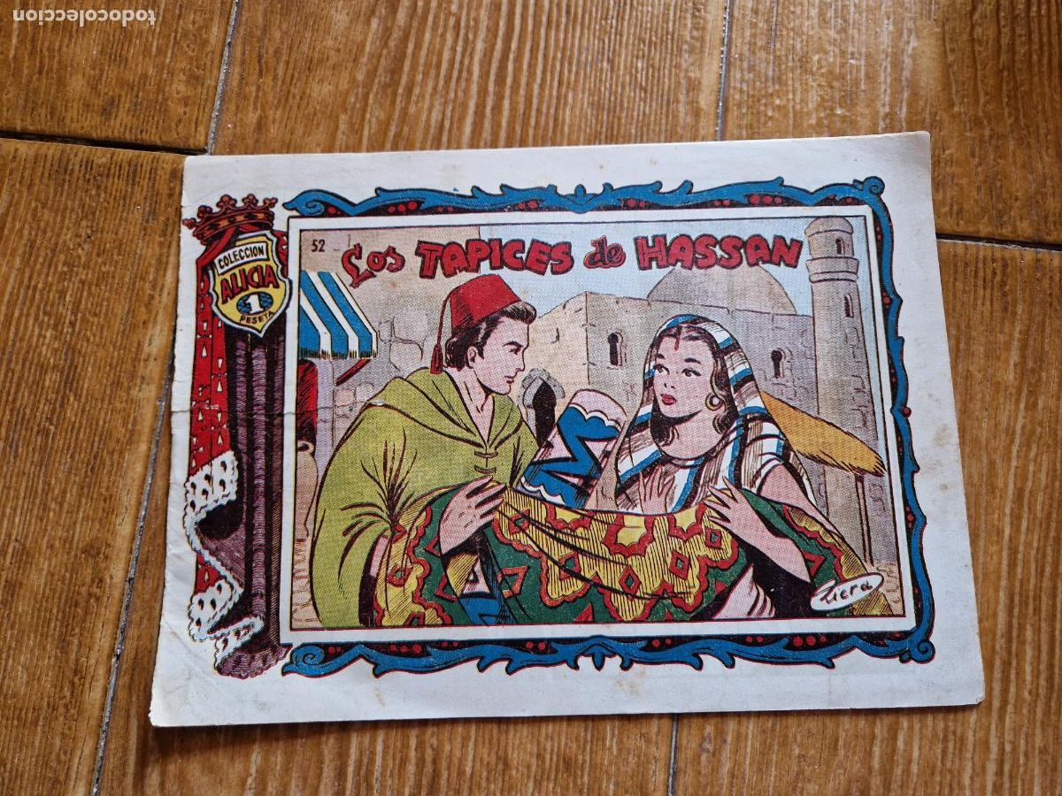 Tebeos: ALICIA N&ordm; 52 - LOS TAPICES DE HASSAN - EDICIONES TORAY - Foto 1