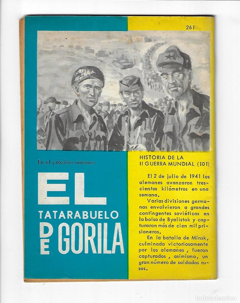 Tebeos: Toray. Haza&ntilde;as b&eacute;licas. 261. Extra rojo. Gorila. - Foto 2
