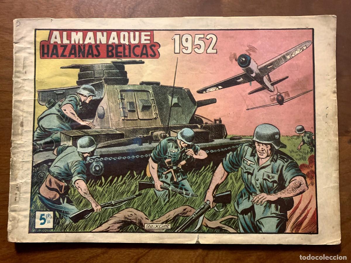 Tebeos: 11 ALMANAQUES HAZA&Ntilde;AS BELICAS. - Foto 1