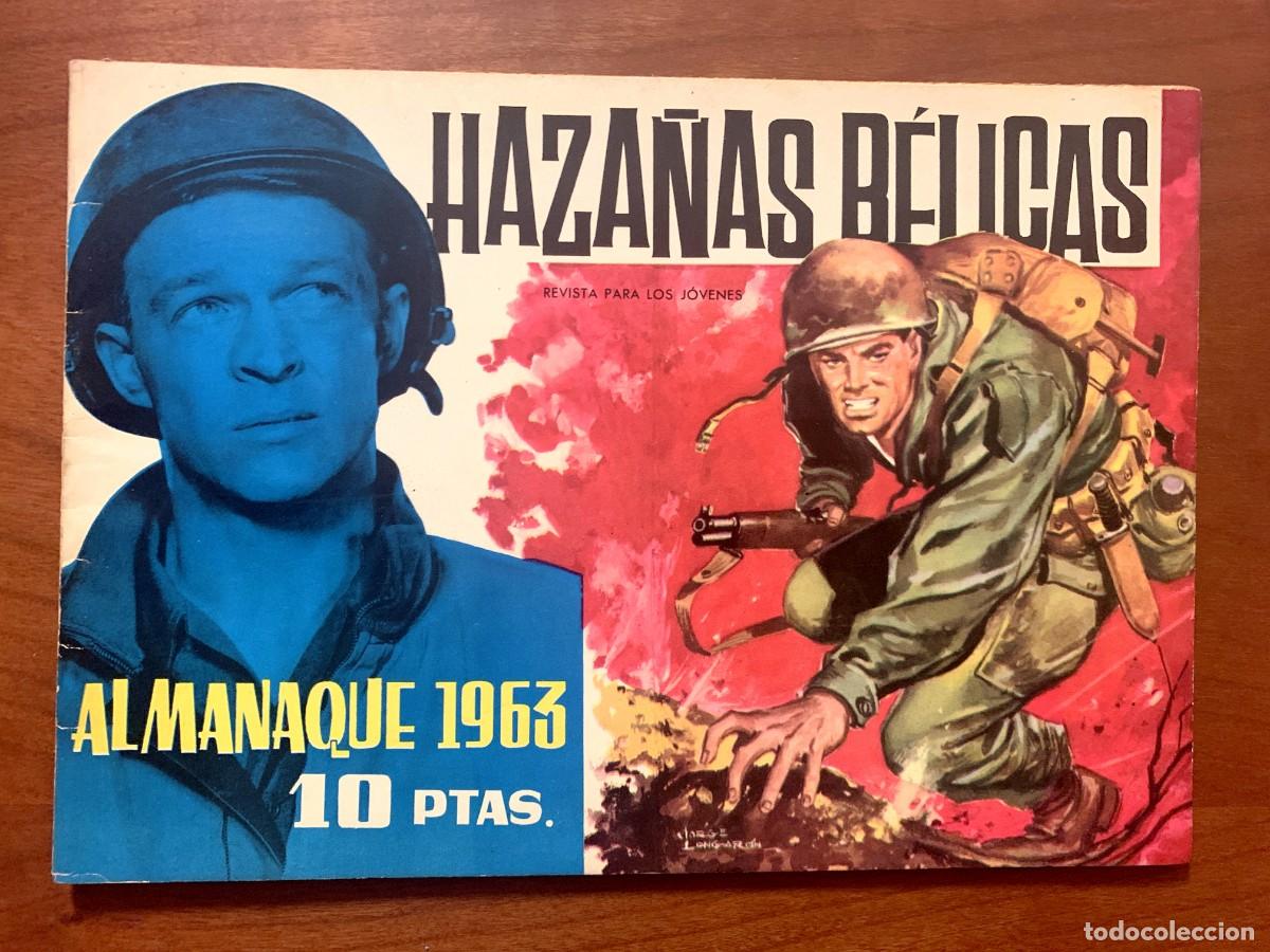 Tebeos: 11 ALMANAQUES HAZA&Ntilde;AS BELICAS. - Foto 8