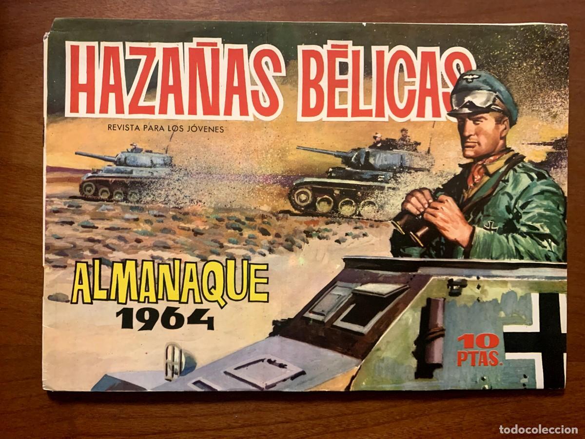 Tebeos: 11 ALMANAQUES HAZA&Ntilde;AS BELICAS. - Foto 9