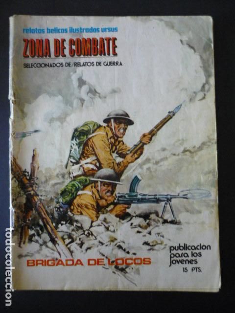 Tebeos: ZONA DE COMBATE BRIGADA DE LOCOS COMIC TORAY 1973 - Foto 1