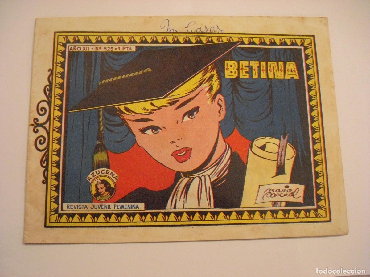 Tebeos: AZUCENA N. 525 . BETINA - Foto 1