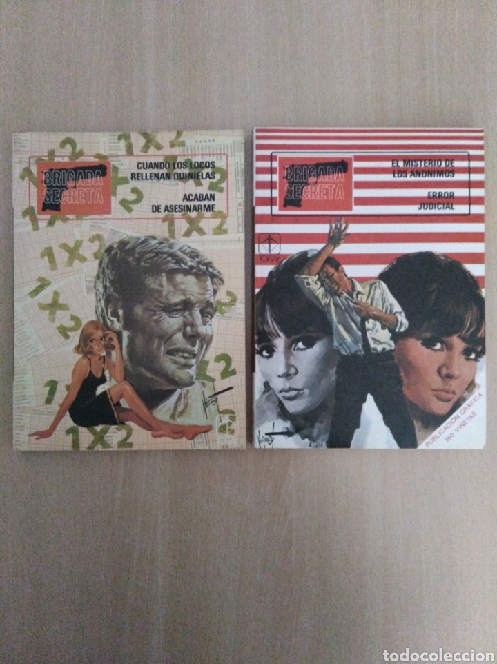 Tebeos: BRIGADA SECRETA N&ordm; 4 y 6. Ediciones Toray - Foto 1