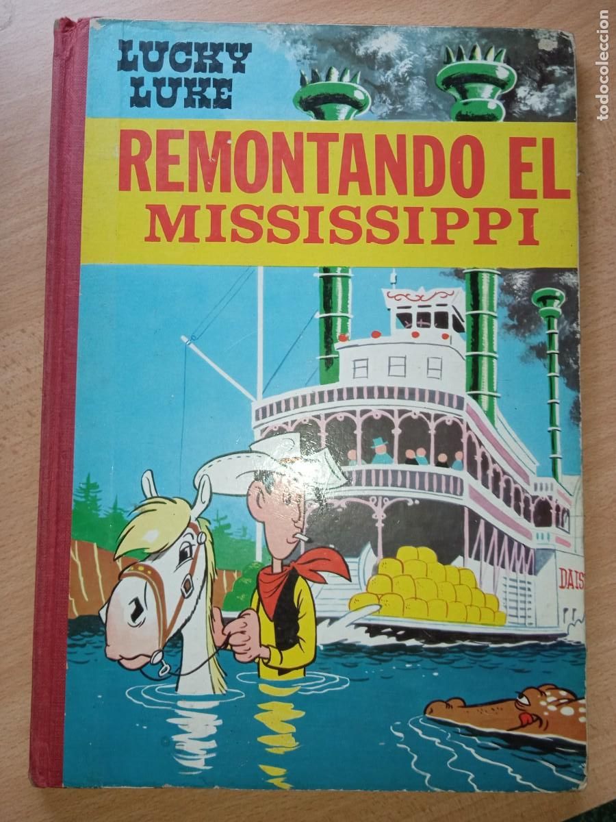 Tebeos: C&oacute;mic Lucky Luke, remontando el Mississippi. Ediciones Toray. 1968.) - Foto 1