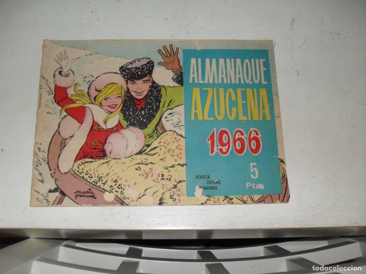 Tebeos: ALMANAQUE ORIGINAL DE AZUCENA,PARA 1966.TORAY,1950 - Foto 1