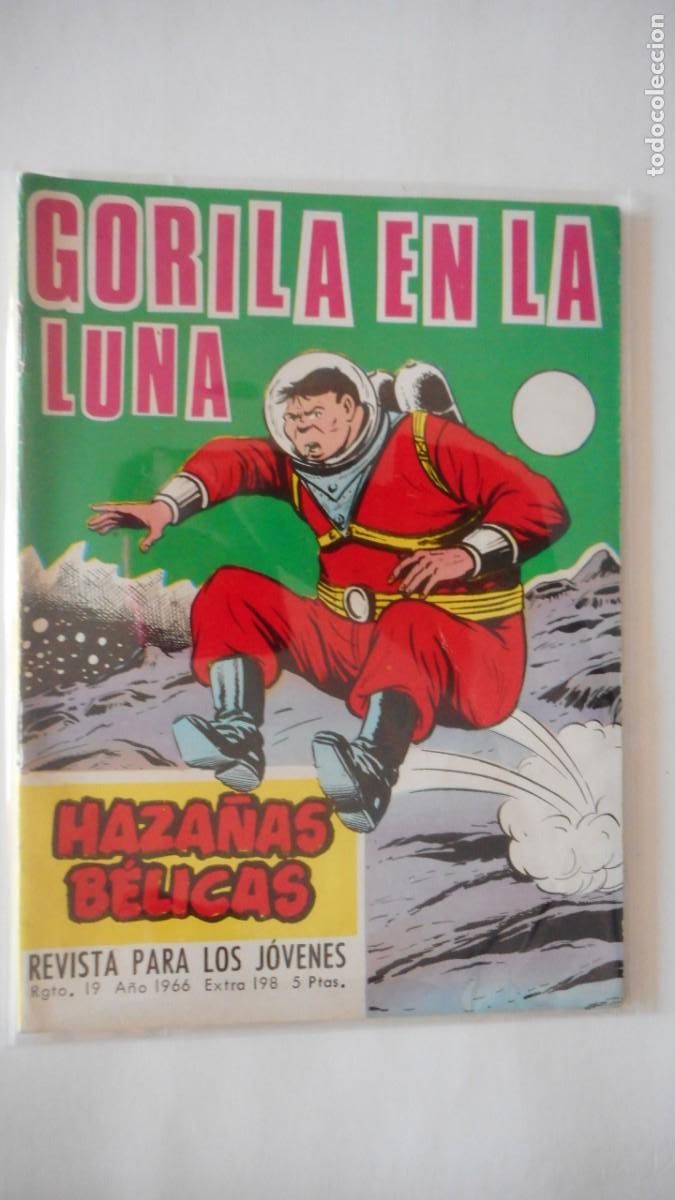 Tebeos: HAZA&Ntilde;AS BELICAS .GORILA N&ordm; 198 / C-8 - Foto 1