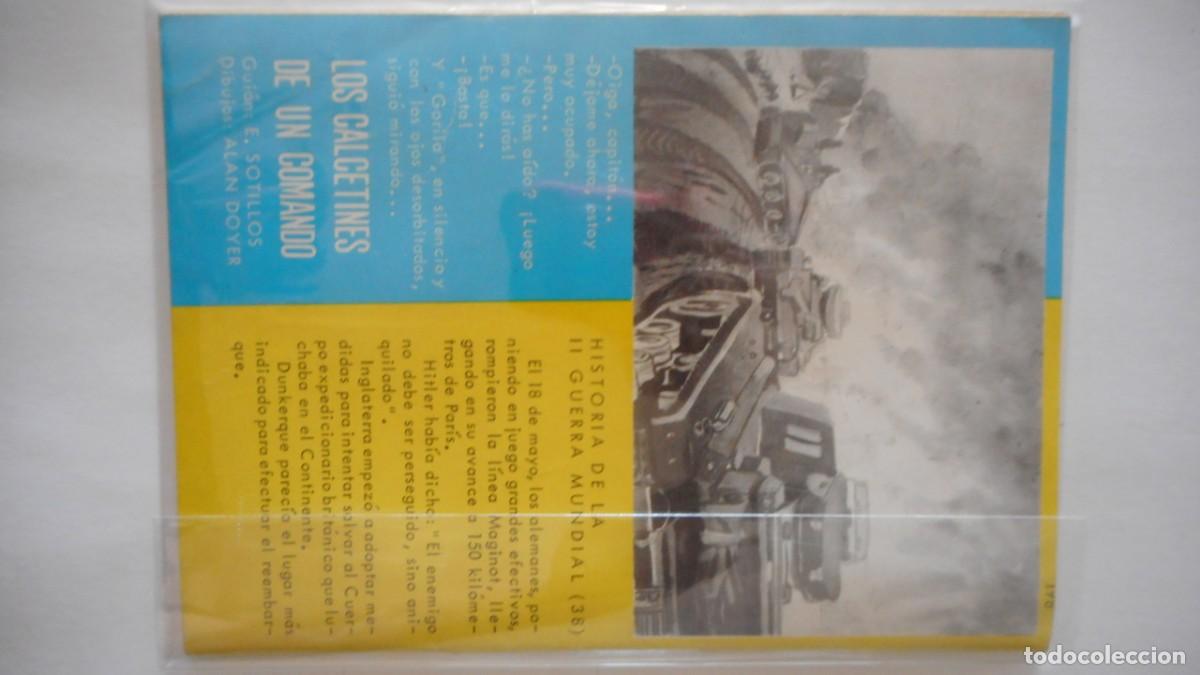 Tebeos: HAZA&Ntilde;AS BELICAS .GORILA N&ordm; 198 / C-8 - Foto 2