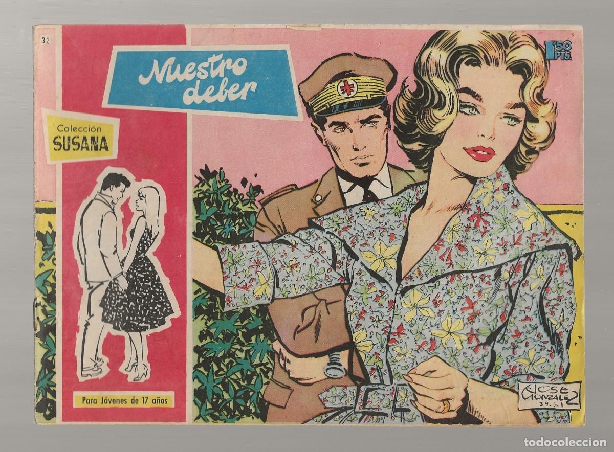 Tebeos: SUSANA Nº 32 - NUESTRO DEBER - TORAY 1959