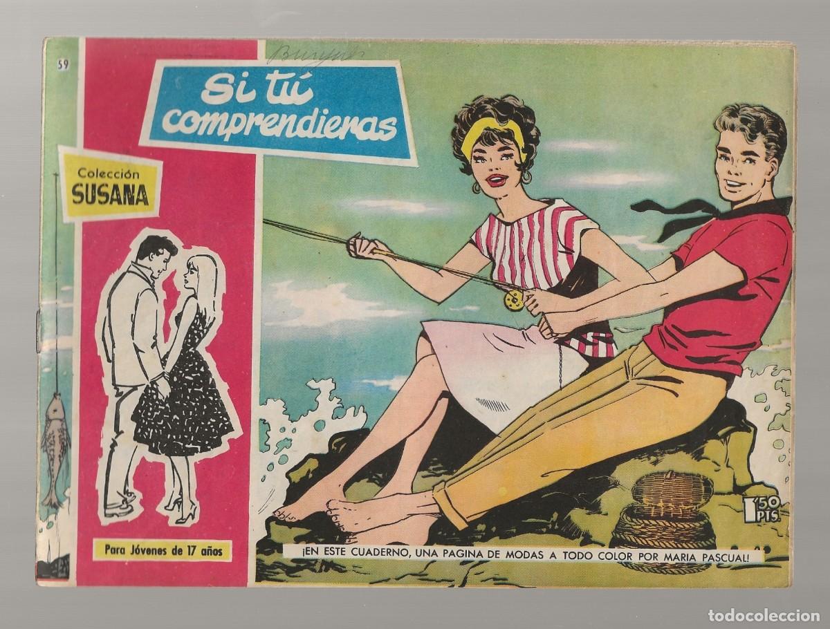 Tebeos: SUSANA N&ordm; 59 - SI T&Uacute; COMPRENDIERAS - TORAY 1959 - Foto 1