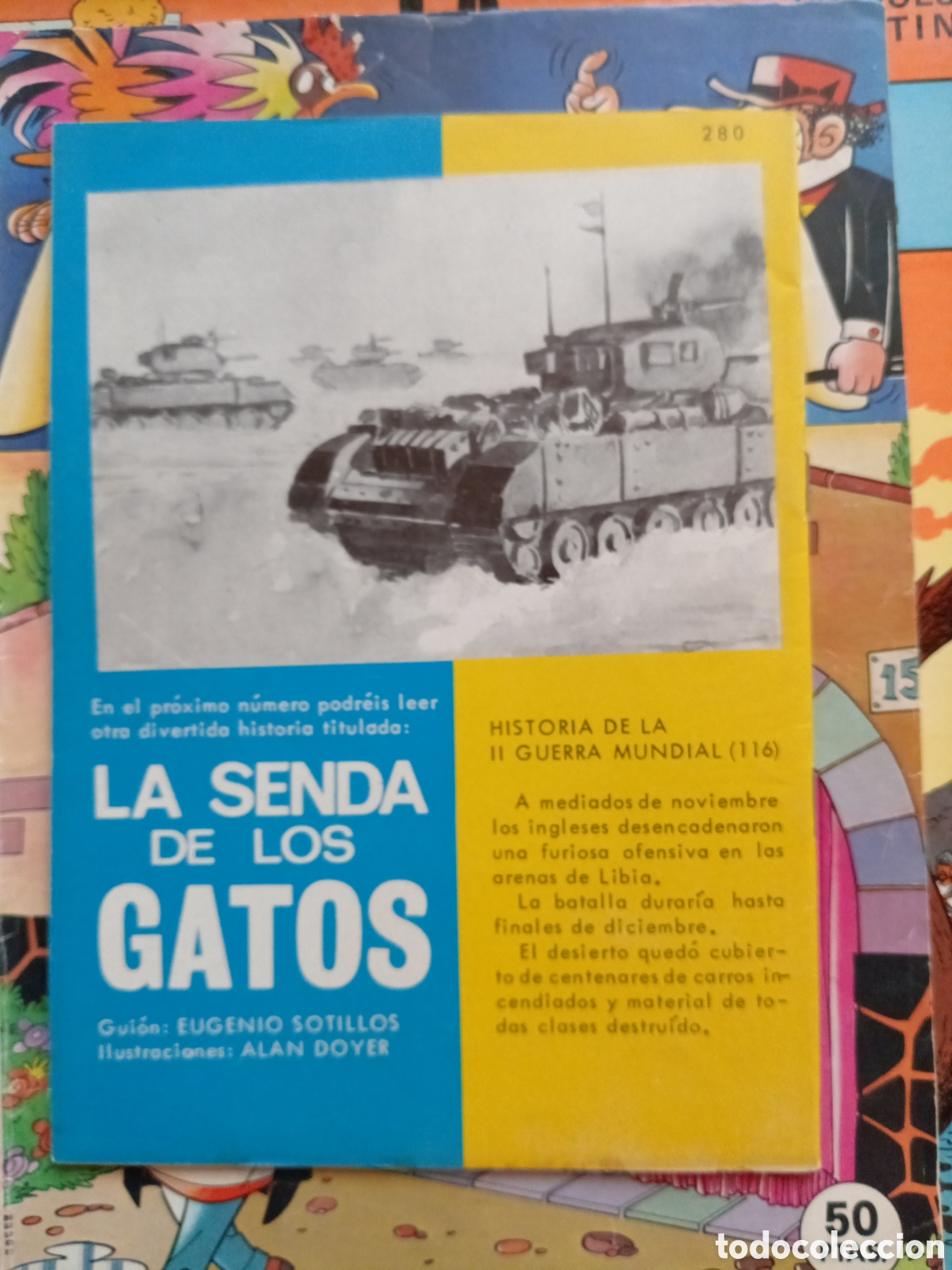 Tebeos: Haza&ntilde;as b&eacute;licas 280 con sargento Gorila cj98 - Foto 2