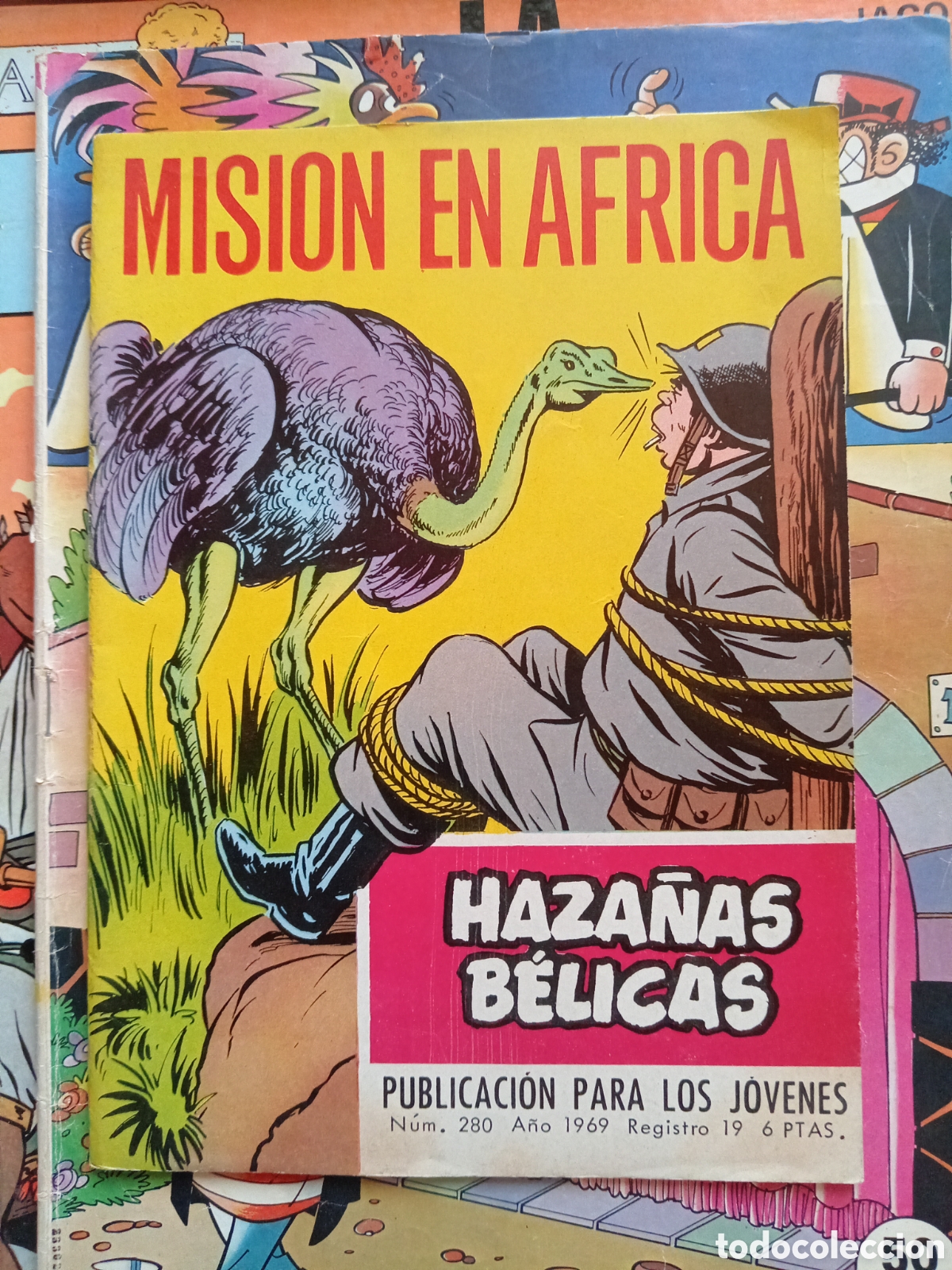 Tebeos: Haza&ntilde;as b&eacute;licas 280 con sargento Gorila cj98 - Foto 1