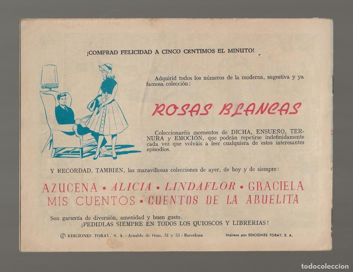 Tebeos: ROSAS BLANCAS N&ordm; 1 - JACQUELINE - TORAY - Foto 2