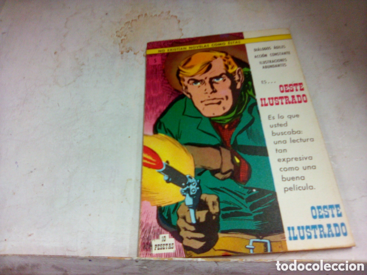 Tebeos: Novela del oeste. A punta de cuchillo por Phil Weaber. - Foto 2