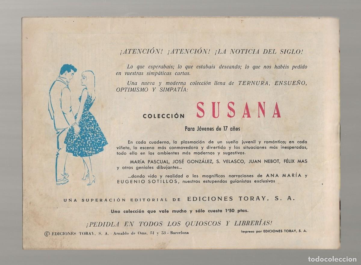 Tebeos: ROSAS BLANCAS N&ordm; 29 - SUE&Ntilde;OS ROTOS - TORAY 1958 - Foto 2