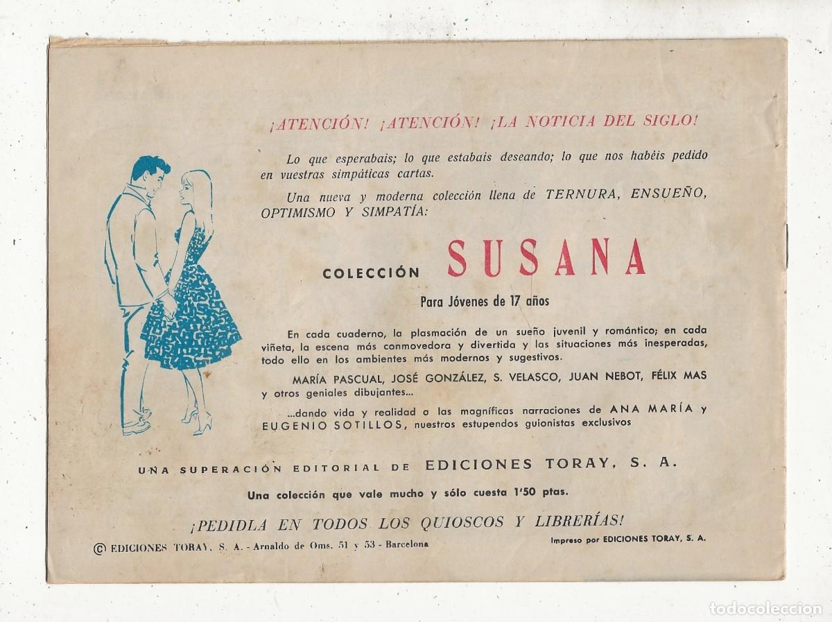 Tebeos: ROSAS BLANCAS N&ordm; 35 - MI QUERIDO RIVAL - TORAY 1958 - Foto 2