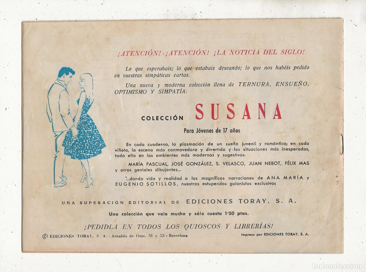 Tebeos: ROSAS BLANCAS N&ordm; 38 - LAS MODELOS - TORAY 1958 - Foto 2